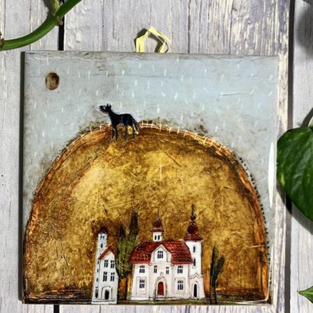 Kafelek ceramiczny w postaci obrazka