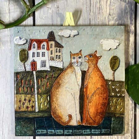 Obraz ceramiczny w postaci kafelka