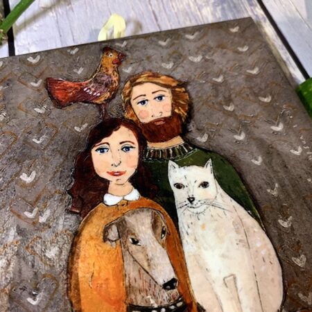 Obraz ceramiczny w postaci kafelka