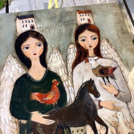 Obraz ceramiczny w postaci kafelka