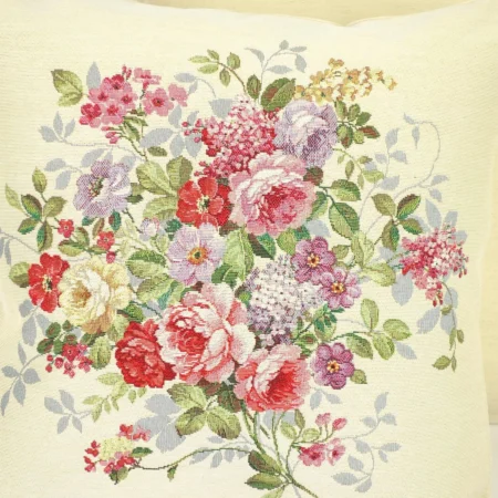 poszewka 45x45 cm kwiaty