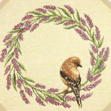 serwetka wianek z ptaszkiem