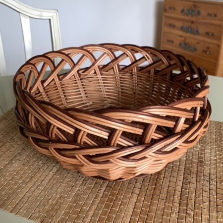 wysoka misa z plecionką