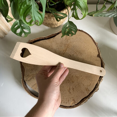 łopatka kuchenna z serduszkiem