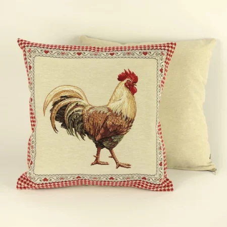 poszewka z kogutem